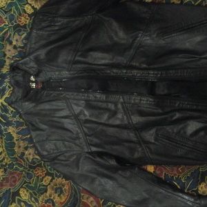 Leather jacket